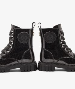 conguitos zapatos botas y botines militar black military patent boots 1176378615 1125x