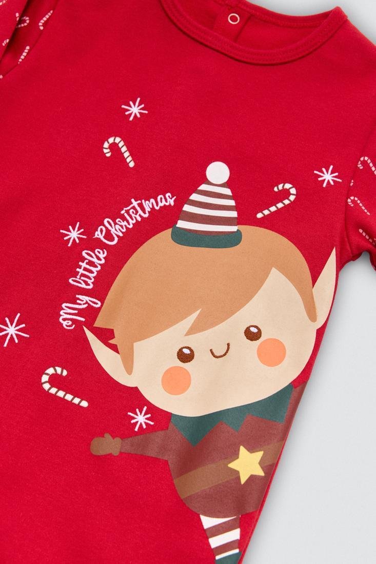 Pelele navideño bebé algodón M. 25617 YSABEL MORA 2