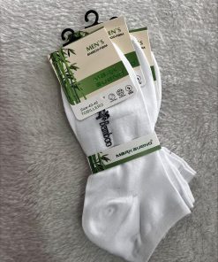 PACK 3 CALCETINES TOBILLEROS M. MCM-9061 MARK BUENO BLANCO 40-46