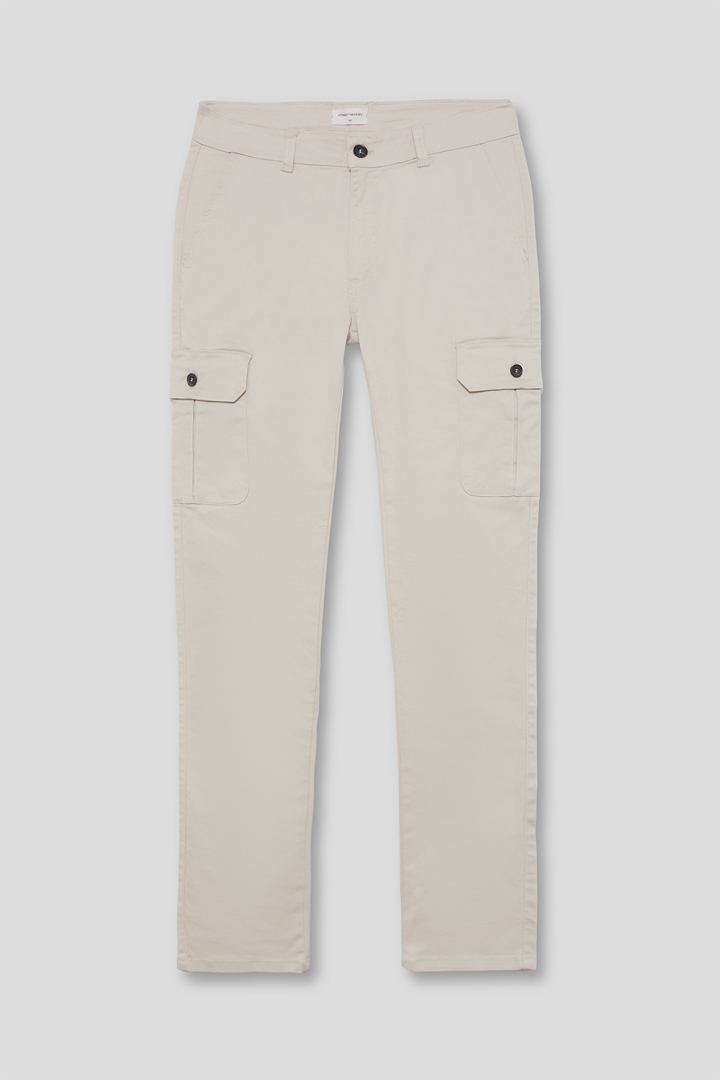 PANTALÓN LARGO CHINO CARGO M. 95061 BEIGE STREET MONKEY 8 171283 product large