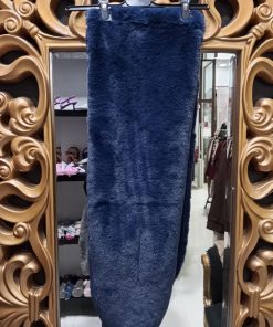 ESTOLA ELEGANTE DE PELO EN COLOR AZUL MARINO M.EST-MARI