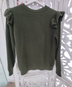 JERSEY DE PUNTO EN VERDE BOTELLA M.VER-BOT