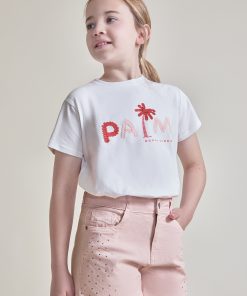 CAMISETA NIÑA M. 266011 BLANCO STREET MONKEY
