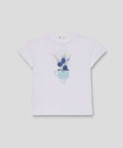 CAMISETA NIÑA M. 266040 BLANCO STREET MONKEY