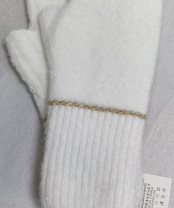 GUANTES CON DEDOS DESCUBIERTOS COLOR BLANCO M.BL23