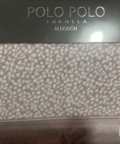 JUEGO DE SÁBANAS DE FRANELA 90CM M. MATTIA BEIGE POLO POLO