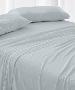 JUEGO DE SÁBANAS FRANELA 150CM M. 577-01 OCEANO BURRITO BLANCO