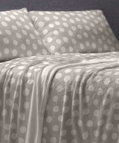 sabanas coralina tacto peluche diseno 993 color greige