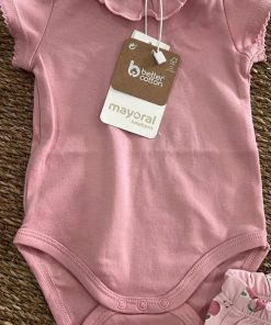 CONJUNTO 2 ALGODÓN M. 1640 BODY ROSE Y BRAGUITA ESTAMPADA MAYORAL 6 635053414 1661466541878870 8012954105625430003 n