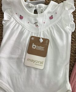 CONJUNTO 2 PIEZAS ALGODÓN M. 1640 BODY BLANCO Y SHORT ROSE MAYORAL 5 636857593 1855063235203724 8886404552261296777 n