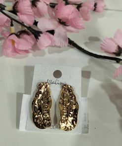 PENDIENTES PÉTALOS DORADOS M.PET