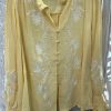 BLUSA AMARILLA BORDADA CON DISEÑO FLORAL EN BEIGE M.252-BE 8 642334366 1992314965049961 8504953769591087274 n