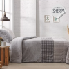 edredon sherpa conforter manterol doko 070 geometrico gris con borreguito
