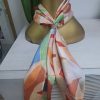 PAÑUELO DE CUELLO ESTAMPADO DE TACTO SUAVE Y TEJIDO SATINADO M.P-12 5 2 12