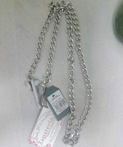 CINTURÓN CADENA PLATA M.PP