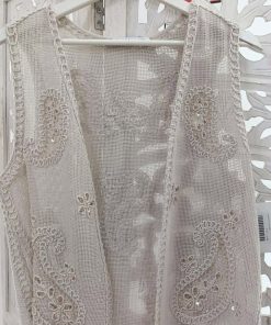 CHALECO COLOR BEIGE M.B-E