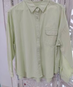 SOBRECAMISA DE MANGA LARGA VERDE AGUA M.VERDE AGUA