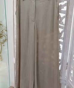 PANTALÓN PALAZZO ELEGANTE Y FLUIDO COLOR BEIGE M.PZ-BEI