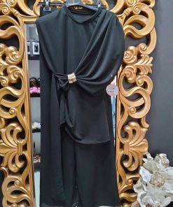 CONJUNTO DE DOS PIEZAS NEGRO M.CON6