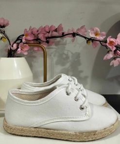 ESPARTOS CON CORDONES M.NV113550 BLANCO