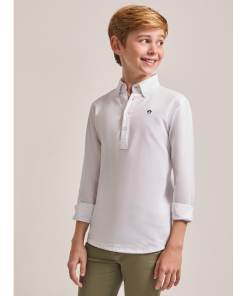 Camisa Polera niño M. 97017 blanco Street Monkey