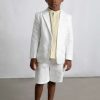 Chaqueta lino niño M. 3437 blanco Mayoral 10 Chaqueta de lino blanca para niño, con exterior de algodón y lino y forro interior