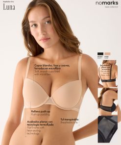 Sujetador push up Nomarks  copa B M. 10182 LUNA YSABEL MORA