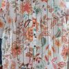 BLUSA DE MANGA CORTA ESTAMPADO FLORES M.FLOR23