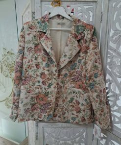 CHAQUETA ESTAMPADO DE FLORES M.ESF