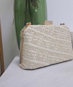 BOLSO DE MANO TIPO CLUTCH CROCHET M.CLUT-CRO