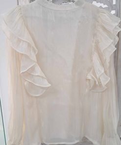 BLUSA MARFIL ESTILO ROMÁNTICO Y BOHEMIO M.BLU-MAR