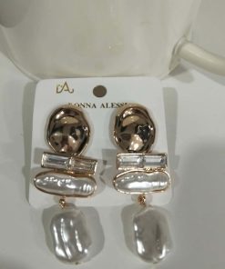 PENDIENTES LARGO EN TONO DORADO M.DO2