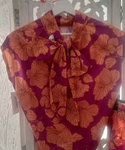 BLUSA ESTAMPADA FLORAL M.BF4