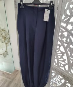 PANTALÓN DE VESTIR EN COLOR AZUL MARINO M.PAN-AM