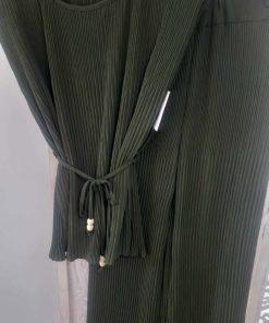 CONJUNTO DE DOS PIEZAS DE TIRANTAS COLOR VERDE MILITAR M.VER-M