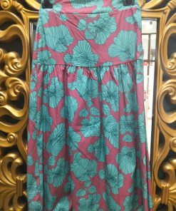 FALDA ESTAMPADA DE FLORES M.FF-100