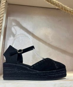 CUÑA DE ESPARTO CON PLATAFORMA Y DETALLE DE YUTE TRENZADO M.6020N NEGRA 13 665100813 943991624900096 2978501206589099248 n 1
