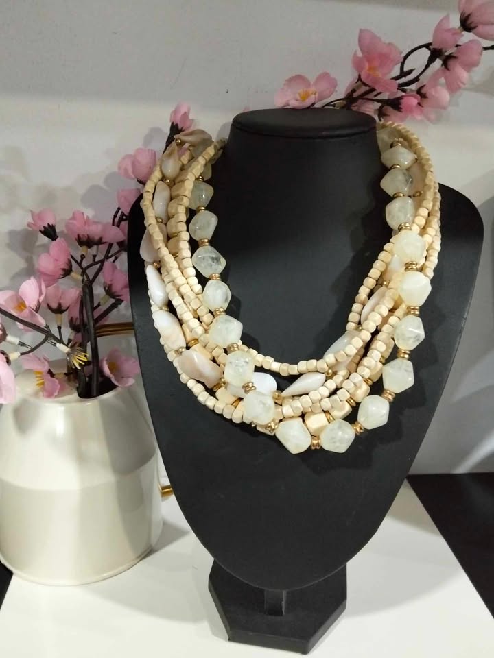 COLLAR CON PERLAS EN MADERA CLARA Y PIEDRAS NÁCAR M.55-NAC 3 667342985 1178193564313199 9088329196634863269 n