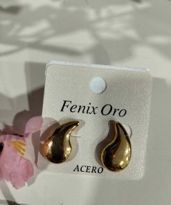 PENDIENTES LÁGRIMAS DORADAS M.LAG-10