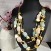 COLLAR CON PIEDRAS PIEDRAS EN BEIGE, VERDE AGUA Y DORADAS M.55-VR 7 670347923 2019867505289916 2347314450873358239 n