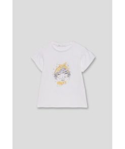 CAMISETA NIÑA MANGA CORTA M. 256012 BLANCO STREET MONKEY