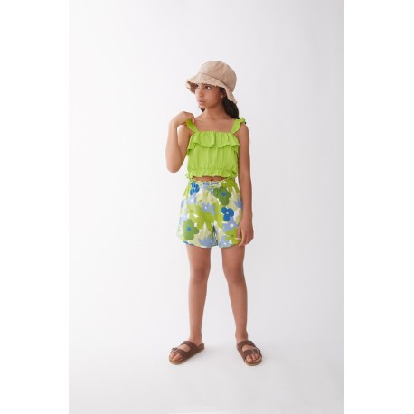 CONJUNTO LIMA NIÑA M. 256033 STREET MONKEY 1 Conjunto chándal niña algodón del modelo Lima de Street Monkey, pensado para el verano
