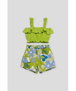 CONJUNTO LIMA NIÑA M. 256033 STREET MONKEY 8 moda bebe conjunto camiseta y pantalon corto smv 256033 street monkey