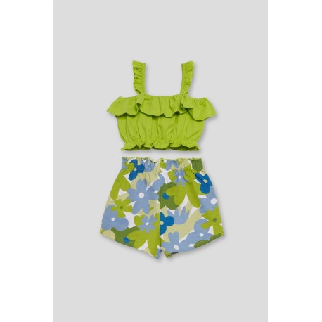 CONJUNTO LIMA NIÑA M. 256033 STREET MONKEY 5 moda bebe conjunto camiseta y pantalon corto smv 256033 street monkey 3