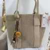 BOLSO DE PUNTO BEIGE M.BEIG