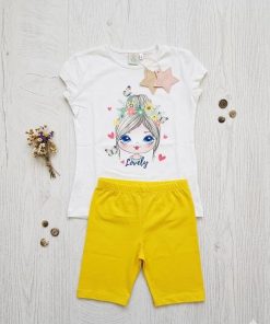 CONJUNTO 2 PIEZAS M. LOVELY MOSTAZA LOLITAKIDS