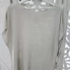 TOP DE PUNTO FINO CREMA M.PF-CR