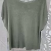TOP DE PUNTO FINO VERDE MILITAR M.PF-VM