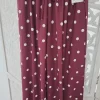 PANTALÓN ANCHO ESTAMPADO DE LUNARES BLANCO M.PE-BL