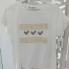CAMISETA BLANCA ESTAMPADA CORAZONES M.CORA